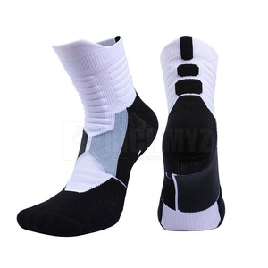 Wholesale High Quality Athletic Cotton/<b>Polyester</b> Men Crew <b>Socks</b> Daily Use Eco-Friendly Cuff Detail Quick Dry Breathable Sale Now - Product Image 6