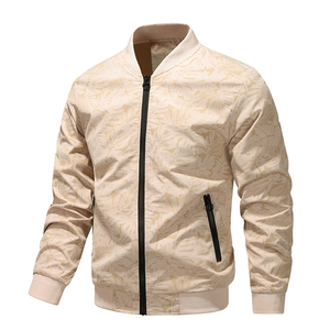 Trendy <b>Mens</b> Bomber Jacket New Fashion Design High Quality Eco Friendly Breathable Stand Collar <b>Winter</b> <b>Wear</b> Wholesale Deal - Product Image 4
