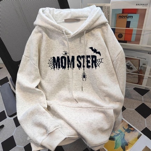 Sweat-shirt à capuche unisexe surdimensionné de haute qualité en coton, personnalisable avec logo, pour hommes, épais, vierge, approvisionnement ODM en gros - Product Image 1