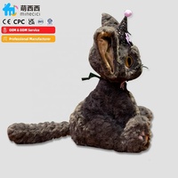 Peluche d'œuf de dinde brodée Garfield, petite peluche en crochet, jouet en peluche personnalisé, animaux en peluche, jouets en peluche