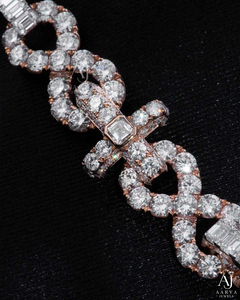 Collar de Cadena Cubana de Plata de Ley 925 con Moissanita, Diseño de Cruz con Incrustaciones, Bañado en Rodio, Unisex, Regalo de Compromiso - Product Image 5