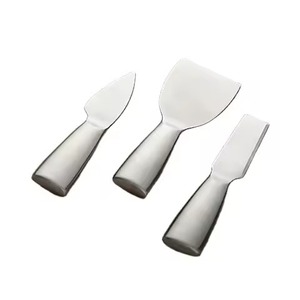 Ensemble d'outils à fromage contemporains en acier inoxydable, collection de couteaux à fromage, ustensiles de service de cuisine, vaisselle - Product Image 1
