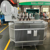 Transformador Yawei Estándar IEC para Exteriores, Trifásico, Sumergido en Aceite, Tipo 160 Kva 500 Kva, Modelo S11, Entrada de 10kV, Refrigeración ONAN, 50/60Hz