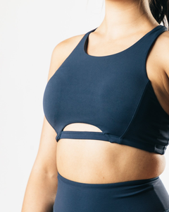 Premium Stylish Women's High Support Breathable Gym Clothing Windproof Backless Crop Sports Bra Front Workout Yoga Spandex/Nylon - Product Image 3