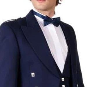 Veste et gilet Prince Charlie élégants, parfaits pour les événements formels écossais et les vestes Prince Charlie des Highlands - Product Image 6