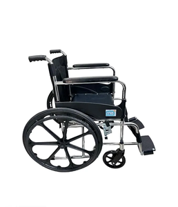 Fauteuil roulant pliant robuste à cadre en X, léger, facile à plier, capacité de charge de 120 kg pour la mobilité quotidienne - Product Image 3