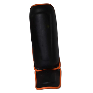 Protège-tibias de boxe en cuir imprimés avec logo personnalisé, 100 % haute qualité, vente en gros |   Protège-tibias écologiques, nouveau design, best-seller - Product Image 3