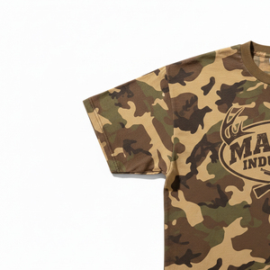 T-shirt de chasse à régulation thermique et gestion avancée de l'humidité, imprimé camouflage, coutures robustes pour terrains difficiles - Product Image 3