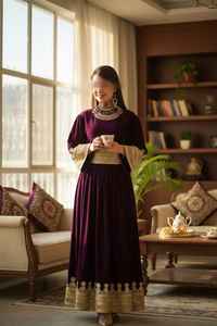 ชุดแต่งงานชนเผ่าอัฟกันคูชีแบบวินเทจสำหรับทั้งชายและหญิง ชุดคู่รักชนเผ่าอัฟกันคูชี ชุดผู้หญิงพร้อมเสื้อกั๊กเข้าชุด - Product Image 4