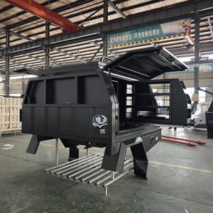 Auvent et plateau en alliage plat d'aluminium étanche personnalisé avec échelle et support de pneu - Product Image 5