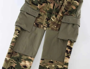 Nouvelle Arrivée Ensemble de Chasse Unisexe en Polaire Tricotée avec Imprimé Camouflage en Toile, Tenue d'Entraînement Extérieur en Polyester - Product Image 4