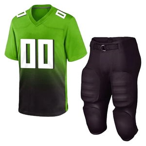 Ensembles de maillots de football en polyester respirant à dégradé de couleurs avec graphismes sublimés, uniformes de football personnalisés - Product Image 3
