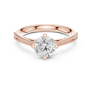 Anillo Solitario de Oro Amarillo Sólido de 14k con Diamante Redondo de 1CT, Modelo Aries Jewel Classic, para Mujer, Ideal para Compromiso, Aniversario o Regalo de Boda - Product Image 5