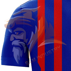 Premium Quality Sublimated Soccer Jersey Breathable 100% Polyester Short Sleeve Crew neck Soccer Jersey with Customization - Product Image 4
