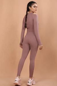 Conjunto de Yoga para mujer, ropa de Fitness, gimnasio, moda de invierno, novedad de 2022 - Product Image 3