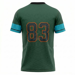 Maillot de football américain tendance pour homme, uniforme sportif personnalisé, léger, respirant, design confortable, entraînement, jour de match - Product Image 3