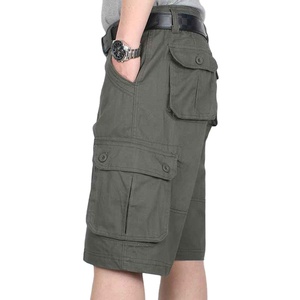 Pantalones Cortos Casuales para Hombre de Primera Calidad, Mezcla de Poliéster y Algodón Suave, Cintura Elástica, Estilo Urbano, Moda Activa, Esenciales para el Verano - Product Image 2