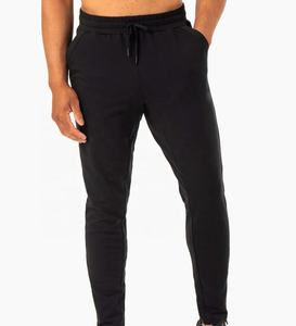 Logo personnalisé OEM Pantalon de jogging en coton de haute qualité pour hommes, respirant, décontracté, pantalon de survêtement élastique, style baggy, coupe droite et ample - Product Image 1