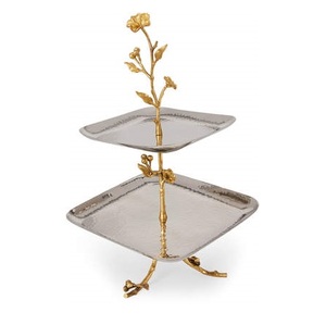 Soporte para Pastel de Metal con Acabado Niquelado, Diseño Atractivo, para Hogar, Hotel, Restaurante, Fiestas de Cumpleaños - Product Image 5