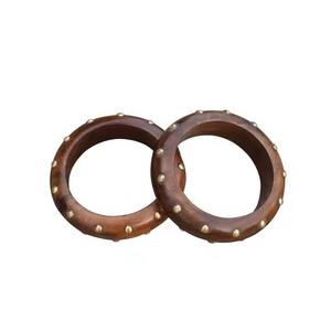 Handmade <b>Wooden</b> <b>Bangle</b> Bracelet Natural Wood Jewelry for Women Eco Friendly Fashion Accessory - Product Image 3
