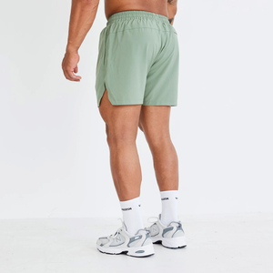 Shorts de course pour hommes avec impression personnalisée, shorts d'entraînement respirants, exportateur pakistanais, fabrication OEM - Product Image 3