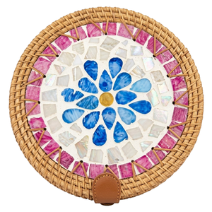 กระเป๋าหวายผู้หญิง กระเป๋าหวายปักลาย ขายส่งจากโรงงานเวียดนาม ราคาแข่งขัน ปรับแต่งขนาดได้ - Product Image 1