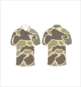 Camiseta Polo con Estampado de Camuflaje Desértico para Hombre, Camiseta de Manga Corta Informal con Cuello y Botones, Transpirable y Ligera - Product Image 3