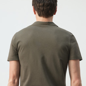 Polo décontracté élégant pour homme, prêt pour le bureau, col rabattu, prix abordable, design stylé, service OEM, tenue décontractée 2026 - Product Image 5
