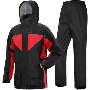 Trajes de lluvia de motocicleta personalizados con diseño impermeable y opciones de marca personalizadas para ciclistas profesionales - Product Image 1