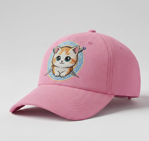 Gorra Unisex Personalizada con Bordado, Gorro de Sarga de Algodón Transpirable con Costuras Superiores Detalladas para un Estilo Casual Diario - Product Image 4