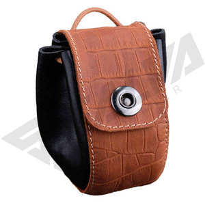 square shape leather <b>dice</b> pouch in brown leather for <b>dice</b> games in very cheap prices - Product Image 6