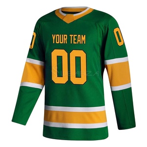 Camiseta de Hockey sobre hielo para hombre, camisa de calidad prémium fabricada en fábrica, adecuada para equipos y clubs - Product Image 1