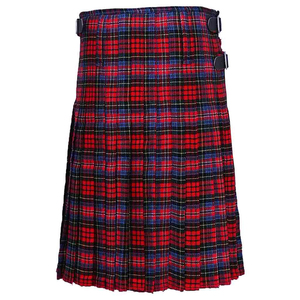 Tela de Mezcla de Lana de Alta Calidad, Tartán Escocés Tradicional, Kilt para Ocasiones Formales, Vestido Escocés, Tartán Escocés - Product Image 5