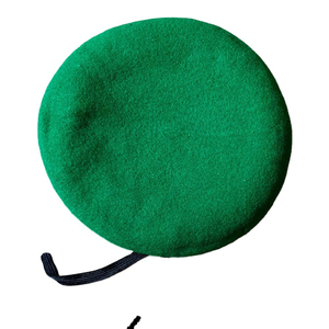 Premium Felt French Cap Unisex Wool <b>Beret</b> Custom Color Classic European Style Hat - Product Image 3