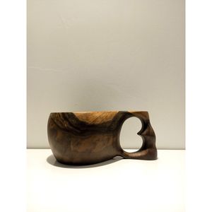 Natural Wooden <b>Tea</b> <b>Cup</b> & <b>Saucer</b> for <b>Tea</b> Coffee <b>and</b> Beverages Adding Warmth - Product Image 5
