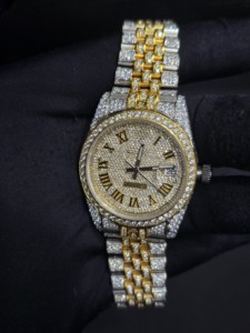 2025 Latest Model Fancy Stainless Steel Luxury <b>Watch</b> Barrel <b>Case</b> Sapphire Crystal Mechanical Movement Analog 10m Water Resistant - Product Image 5