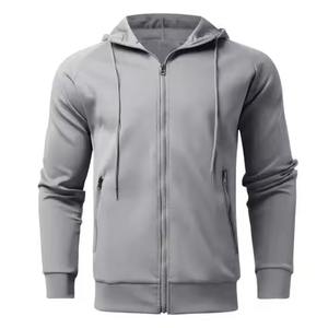 Survêtement à capuche de qualité pour le jogging, motif uni, vente en gros, sur mesure, pour hommes, collection 2026 - Product Image 3