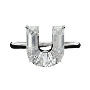 Diamante Sintético de Laboratorio HPHT CVD con Corte en Forma de U, DEF VVS VS1 1CT, Certificado IGI GIA, Piedra de Joyería Suelta - Product Image 1