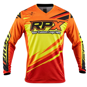 Jersey de Motocross con Logotipo Personalizado, Nuevo Diseño, Mejor Servicio, Alto Rendimiento, Camisetas Mx para Motocross y Dirt Bike - Product Image 2