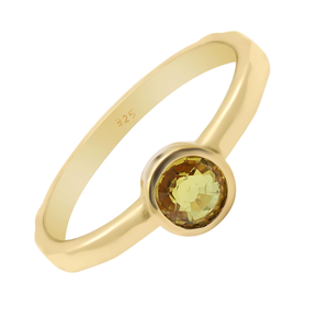 Unisex Luxury Royalty Natural Sapphire <b>Ring</b> Handmade 925 Solid Sterling <b>Silver</b> Yellow Gold Plating Party Wedding Jewelry IGI - Product Image 6