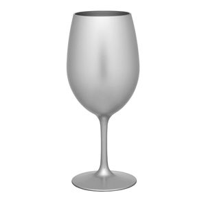 BPA Free 4 pezzi in plastica bicchiere da vino 20oz colore argento metallizzato infrangibile rosso e bianco bicchieri da vino - Product Image 1