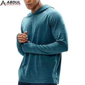 Sweat-shirts de sport pour hommes, tissu extensible flexible, conçus pour les entraînements et les séances d'entraînement de haute intensité - Product Image 1