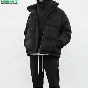 Multi <b>Pocket</b> Utility Cargo Puffer <b>Jacket</b> Men Heavy Duty Streetwear Warm Thick Padded Winter Tech Parka - Product Image 6