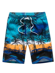 Shorts décontractés pour hommes de haute qualité, sublimation, matière en coton léger, écologiques, motif uni, coupe-vent - Product Image 3