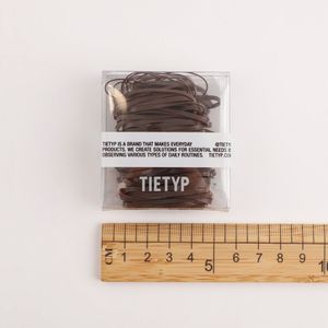 Coleteros TIETYP, Bandas Elásticas de Goma de Color Sólido, Minimalistas y Modernas para Uso Diario, Paquete para Mujer, Empaquetado en Cartón, Hecho en Corea - Product Image 6