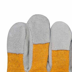 Guantes de Seguridad de Cuero Vacuno con Logotipo Personalizado, Resistentes al Calor, Transpirables y Duraderos para Uso en la Construcción - Product Image 6