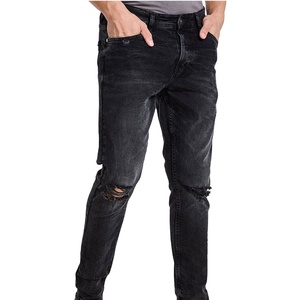 Pantalones Vaqueros de Mezclilla Rectos para Hombre, Nueva Colección 2026, de la Mejor Calidad, Personalizados, Desgastados, 100% Algodón, Ecológicos y Transpirables - Product Image 1