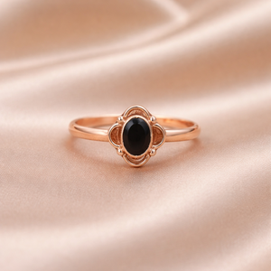 Natural Black Onyx Gemstone <b>Ring</b> 925 Sterling <b>Silver</b> Oval Cabochon Handmade Women <b>Men</b> Jewelry Wholesale Supplier for Women Her - Product Image 6