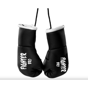 Gants de boxe suspendus au rétroviseur de voiture en cuir artificiel pour la gym, la boxe, le karaté, l'entraînement et la décoration intérieure de voiture - Product Image 2