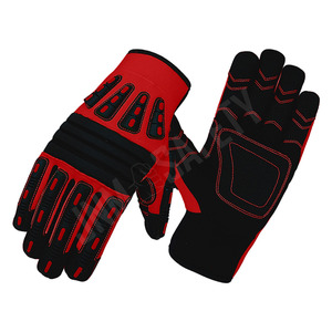 ถุงมือหนังสังเคราะห์กันกระแทก ทนทานต่อการสั่นสะเทือนสูง ป้องกันการบาด ทนแรงกระแทก ผลิตจากผ้าสแปนเด็กซ์ เสริมความแข็งแรง สำหรับงานช่างอุตสาหกรรม - Product Image 5